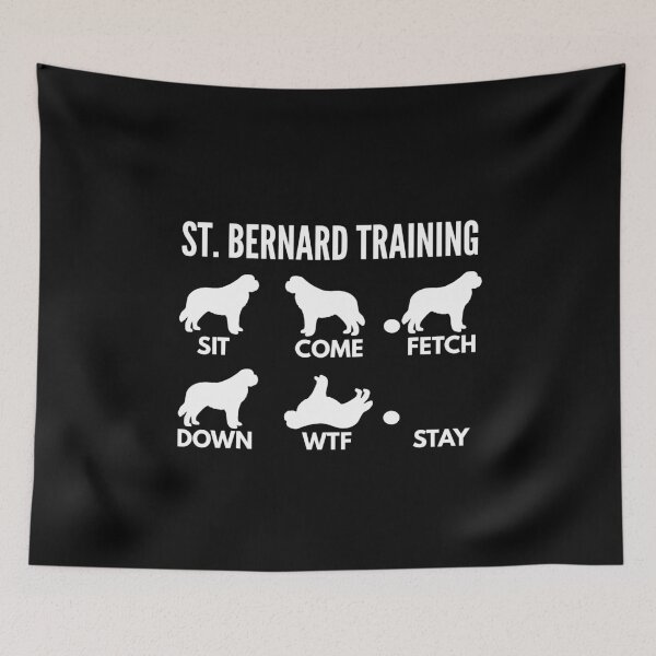 Item preview, St. Bernard Training - Saint Bernard Tricks designed and sold by DoggyStyles.