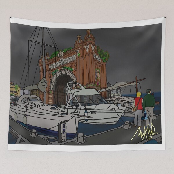 Item preview, PUERTO NÁUTICO IN THE ARC OF TRIUMPH designed and sold by manuelmunoz2017.