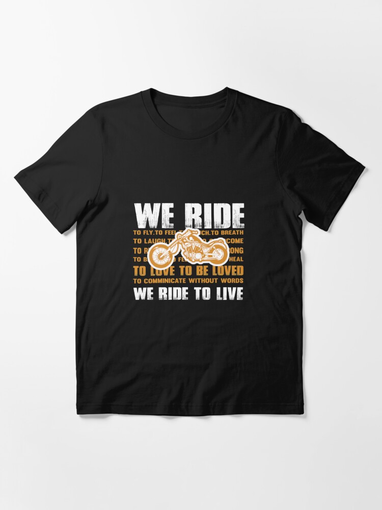 WE Ride to Live Short-Sleeve Unisex T-Shirt