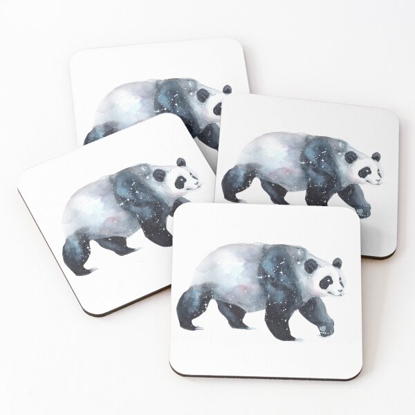 Aperçu de l'œuvre Panda de la galaxie créée et vendue par Threeleaves.