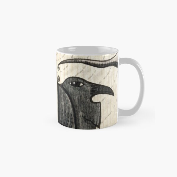 Two Corvids dk_2019july13a crow raven bird art Classic Mug