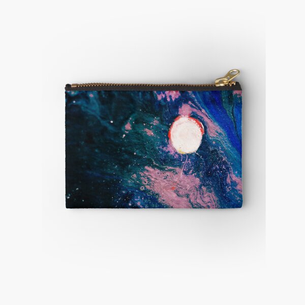 Item preview, rising moon, acrylic pour  designed and sold by myatticstudio.