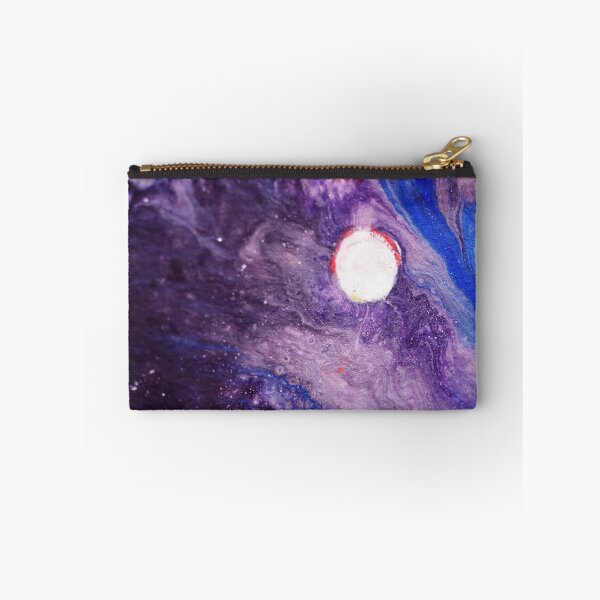 Item preview, Copy of rising moon, purple acrylic pour  designed and sold by myatticstudio.