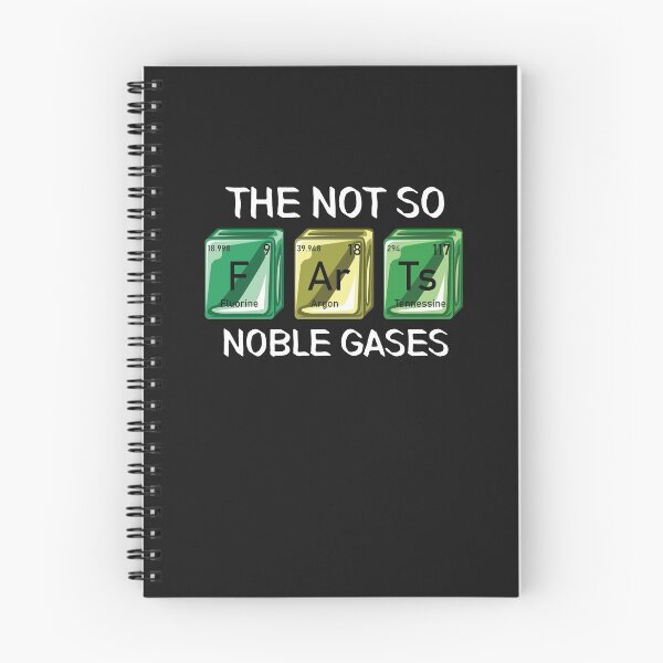 Item preview, The Not So Noble Gases / Funny Chemistry Science Periodic Table Farts School Humor Teacher Professor Student  designed and sold by SimonGs.