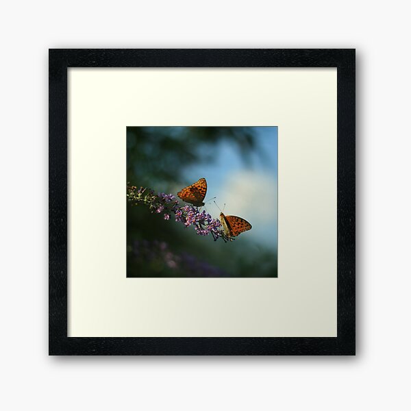 Un dernier baiser Framed Art Print