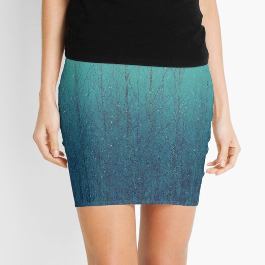 The Moon Shines Bright In Such A Night Mini Skirt