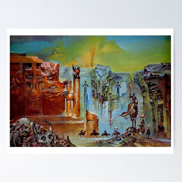 Item preview, Retro Sci-Fi  Art - The Claw of the Conciliator designed and sold by NinaJG007.