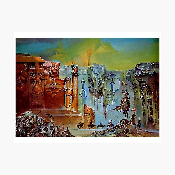 Item preview, Retro Sci-Fi  Art - The Claw of the Conciliator designed and sold by NinaJG007.