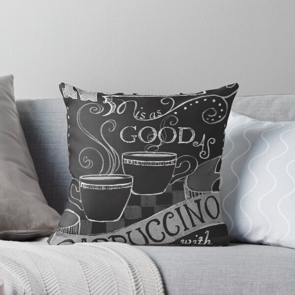 Item preview, Coffee Chalkboard Art, Nothing is as good as Cappuccino with Friends designed and sold by FionaStokes.