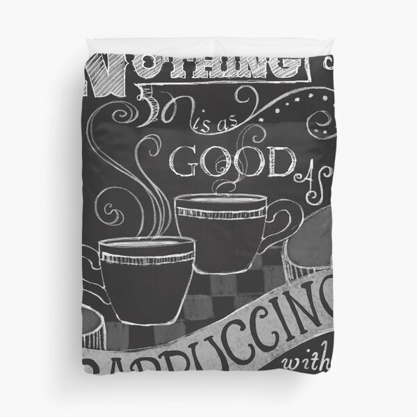 Item preview, Coffee Chalkboard Art, Nothing is as good as Cappuccino with Friends designed and sold by FionaStokes.