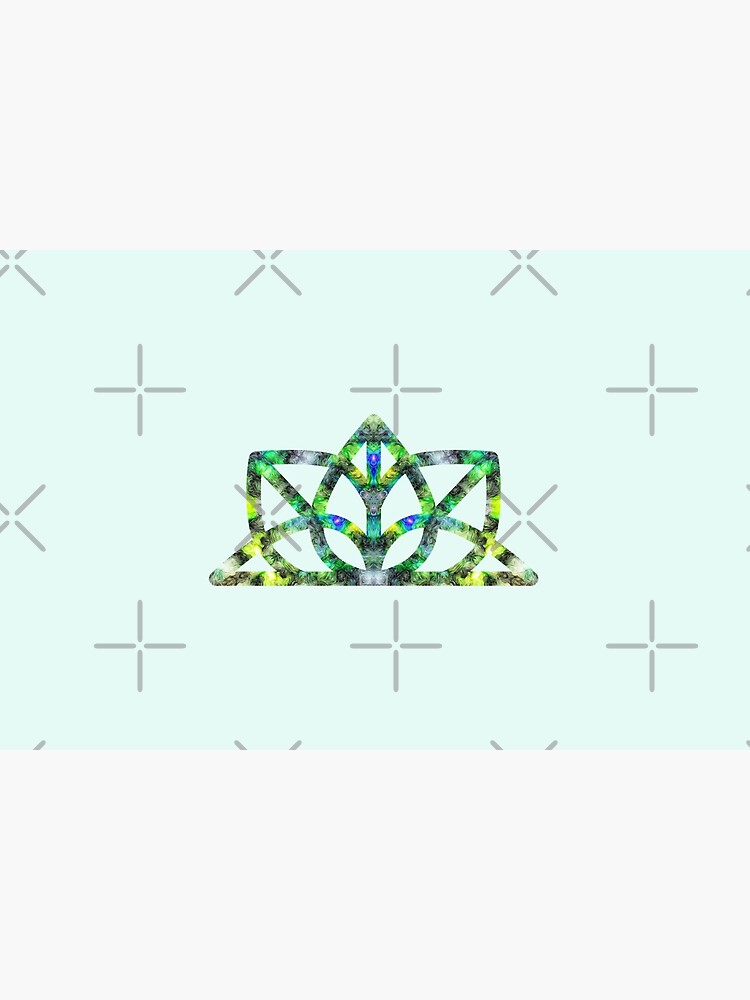 Yoga symbol green by nobelbunt