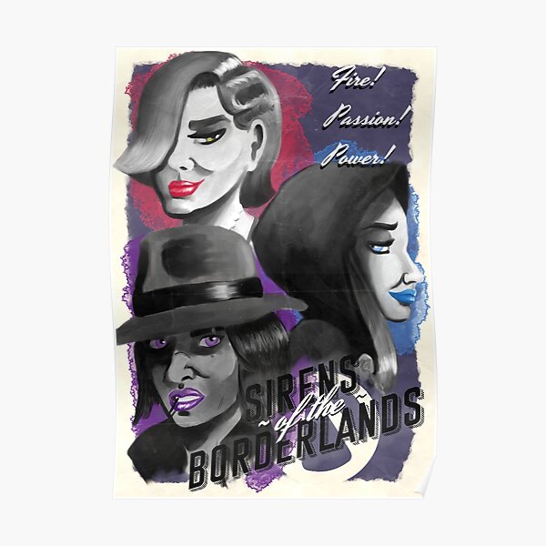 Sirens of the Borderlands Poster