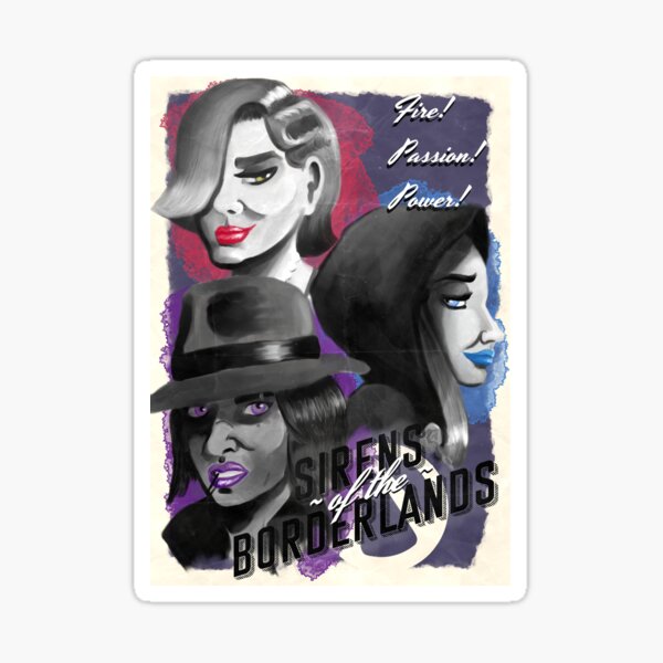 Sirens of the Borderlands Sticker