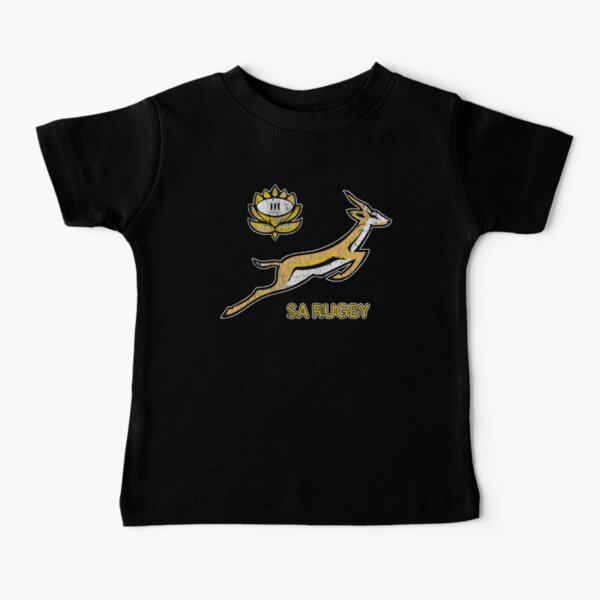SA Rugby - Vintage Springbok logo Baby T-Shirt