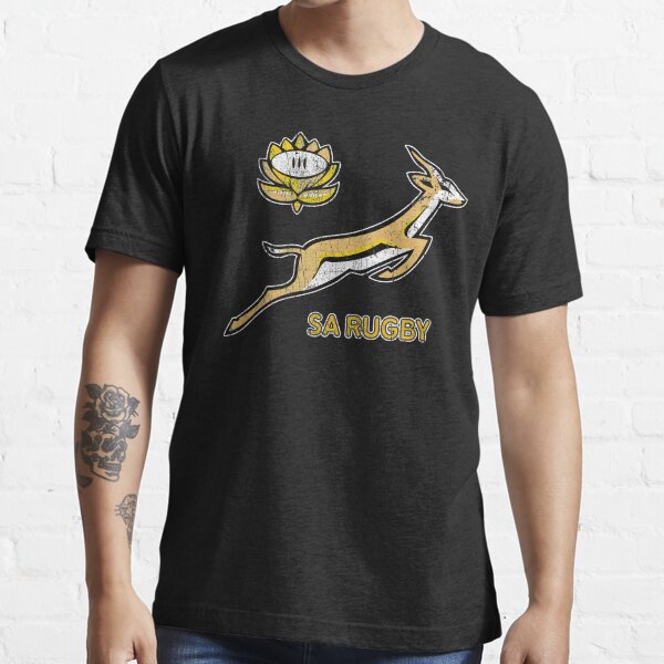 SA Rugby - Vintage Springbok logo Essential T-Shirt
