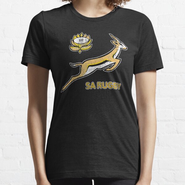 SA Rugby - Vintage Springbok logo Essential T-Shirt