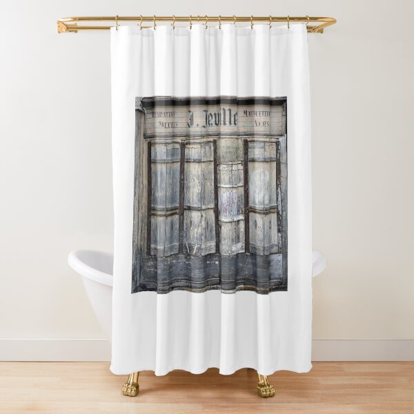 Ancient Storefront Shower Curtain