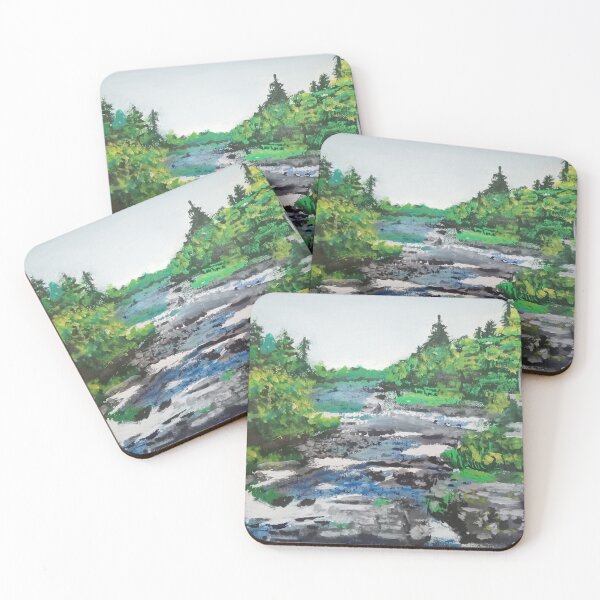 Item preview, Canadian Stream Landscape designed and sold by EmilyAmeliaArt.