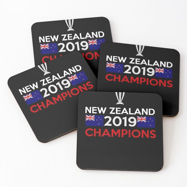 Item preview, New Zealand 2019 World Cup Cricket Champions Jersey T-shirts designed and sold by ravishdesigns.