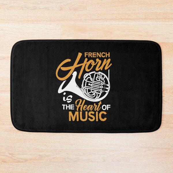 Item preview, French Horn is the Heart of Music Gift Marching Band  designed and sold by Piperblue28.