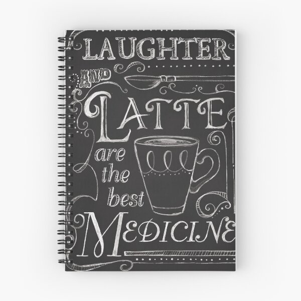 Item preview, Coffee Chalkboard Art, Laughter and Latte designed and sold by FionaStokes.