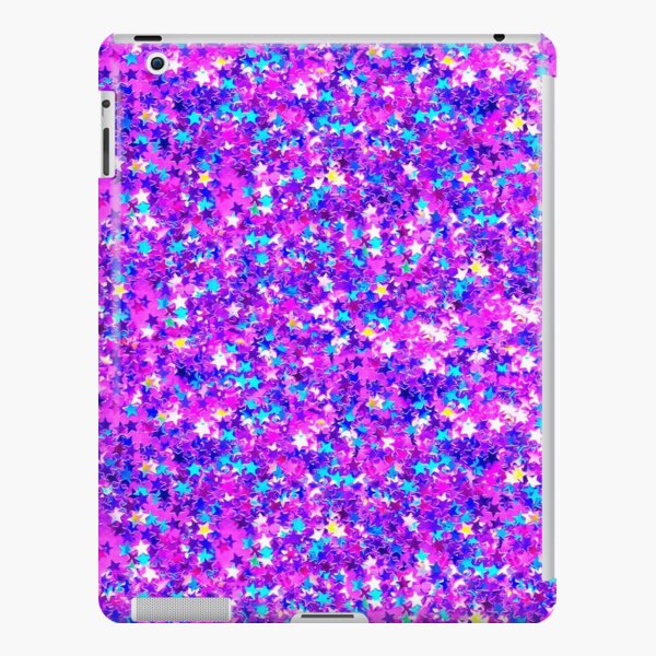 Glitter Confetti Stars - Purple Holographic –