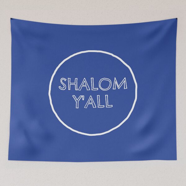 Item preview, Shalom Y'All Circle designed and sold by lukassfr.