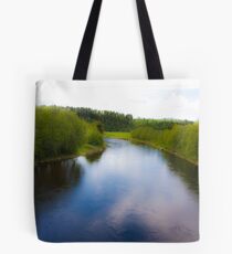 Fairy - tale ...Bjora River... Nord Trondelag. Norway . Brown Sugar Story.2009. Favorites: 3 Views: 452 . Tight lines friends ! WooHoo! Tote Bag
