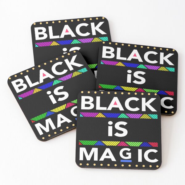 Item preview, Black is Magic - Black History African Pride designed and sold by JukeLox.