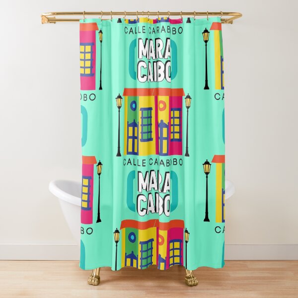 Maracaibo Carabobo Street Shower Curtain