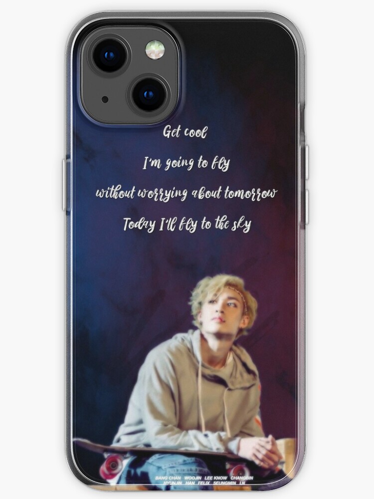 Stray Kids Cases - Stray Kids Get Cool Lyrics iPhone Soft Case