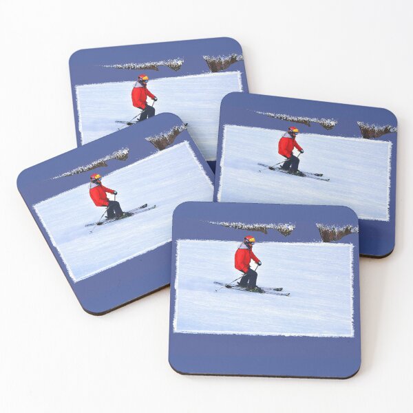 Item preview, Winter Run - Downhill Skier designed and sold by NaturePrints.
