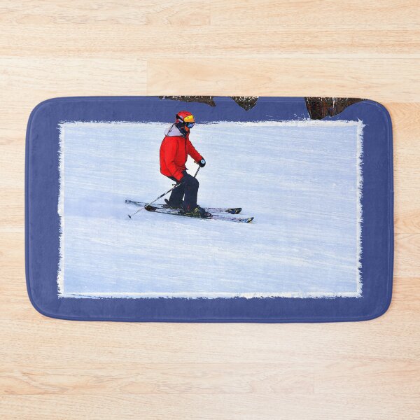 Item preview, Winter Run - Downhill Skier designed and sold by NaturePrints.