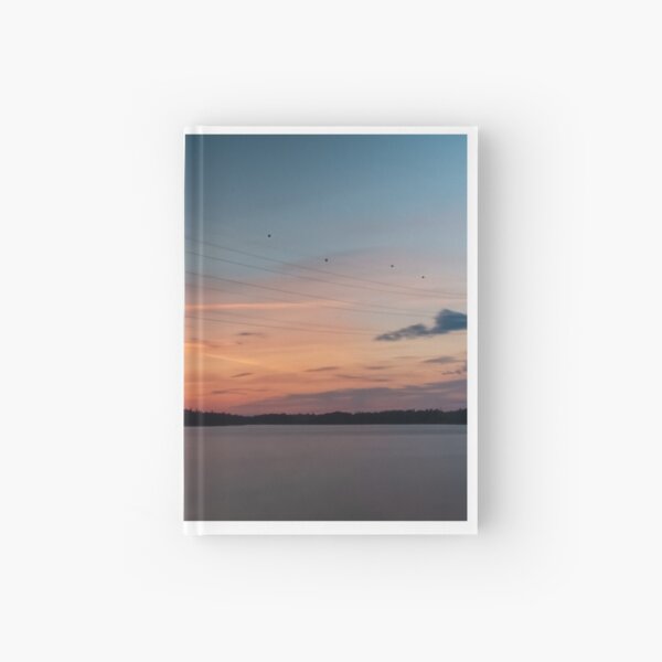 Sunset in Hietaranta Helsinki Hardcover Journal