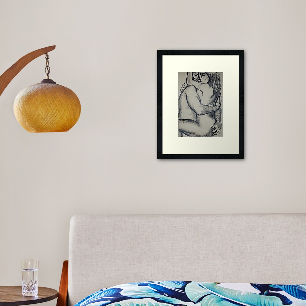 Lovers - Commitment Framed Art Print