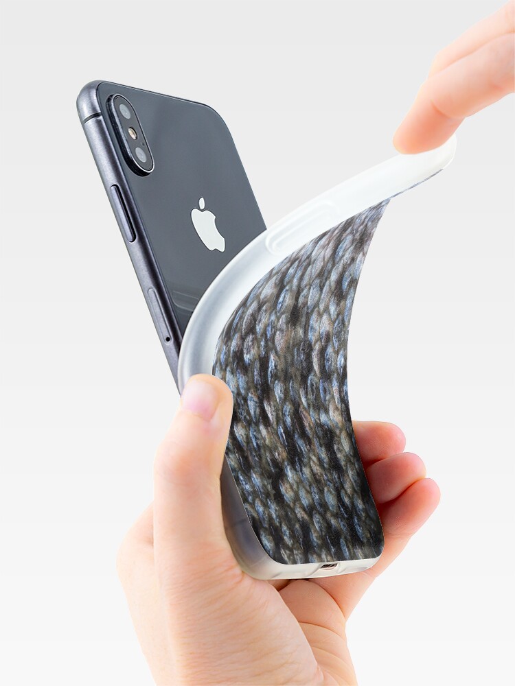 Alternate view of Salmon shed iPhone Case