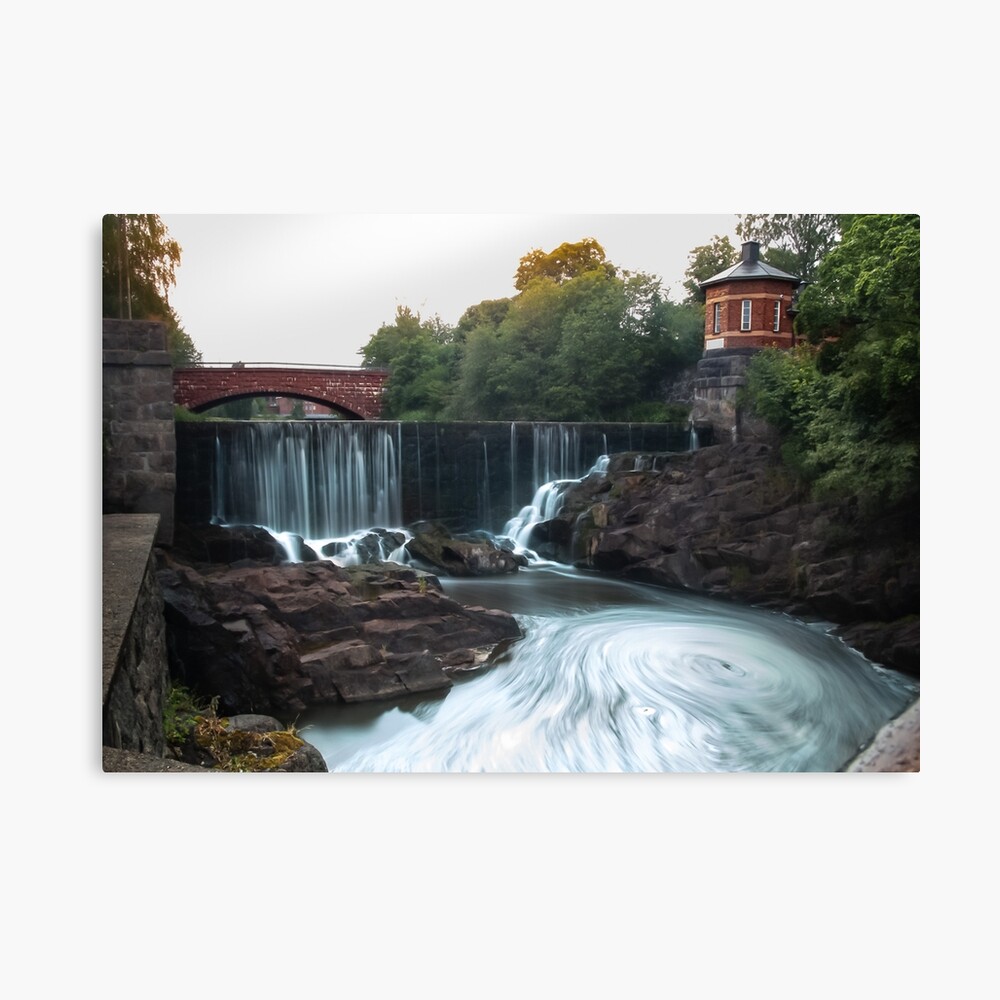 Streams in Vanhakaupunki Helsinki Canvas Print