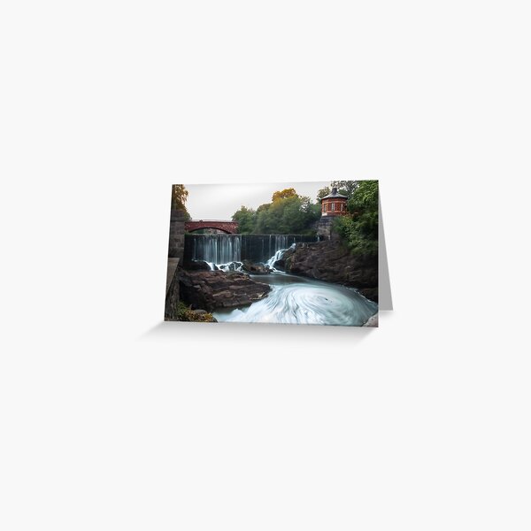 Streams in Vanhakaupunki Helsinki Greeting Card