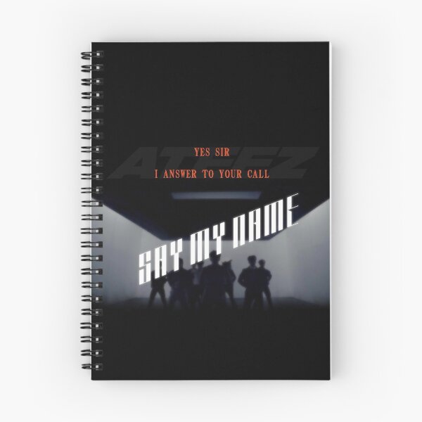 Item preview, ATEEZ Say My Name Lyrics designed and sold by Masae.