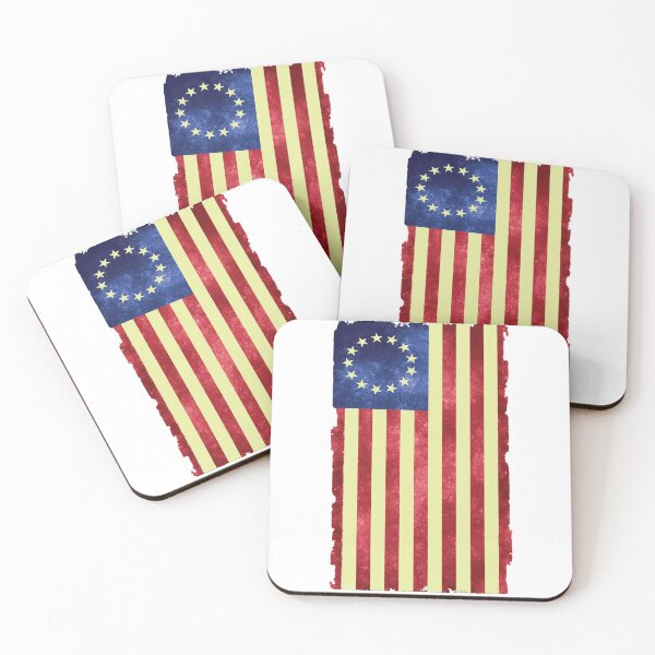 Item preview, Distressed Betsy Ross Flag American Revolution  designed and sold by gameofdesign.
