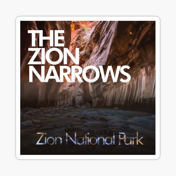 Vista previa del artículo con la obra «The Narrows - Parque Nacional Zion», diseñado y vendido por Moritz Schwäble.