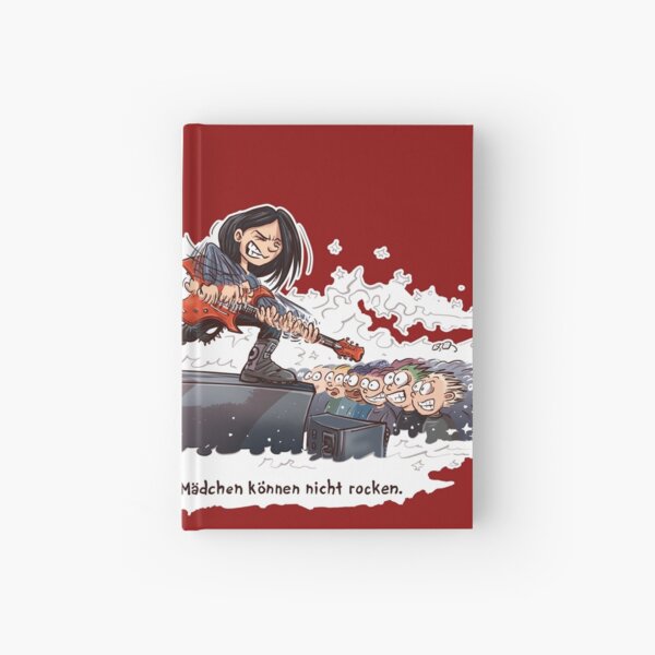 Mädchen können nicht rocken Notizbuch