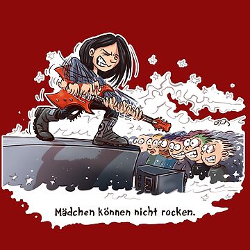 Vorschaubild zum Design Mädchen können nicht rocken von Jochen Till