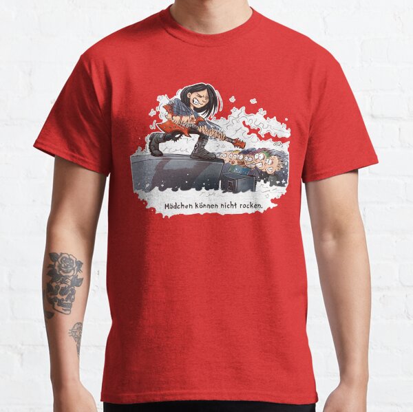 Mädchen können nicht rocken Classic T-Shirt