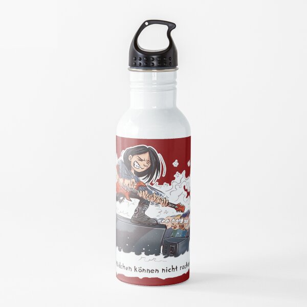 Mädchen können nicht rocken Trinkflasche