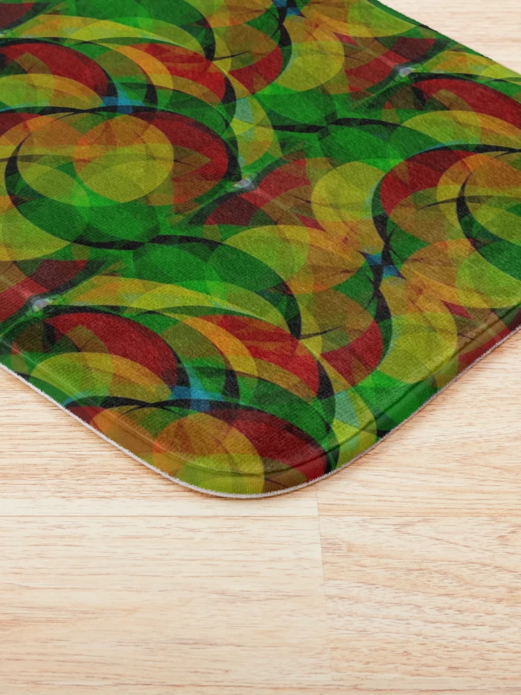 Thumbnail 3 of 6, Bath Mat, Discernment designed and sold by InfinitePathArt.