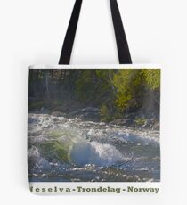 Water powers - Nesselva . Norway. Brown Sugar Story.Featured in Group Fishlike . Favorites: 1 Views: 324 . Thx! Tote Bag