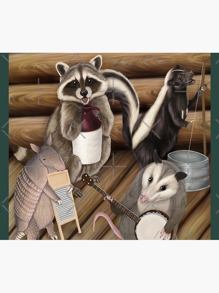 The Roadkill Rebels - Animals playing Instruments by Mehu