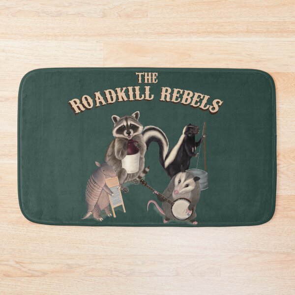 Item preview, The Roadkill Rebels - Animals playing Instruments designed and sold by Mehu.