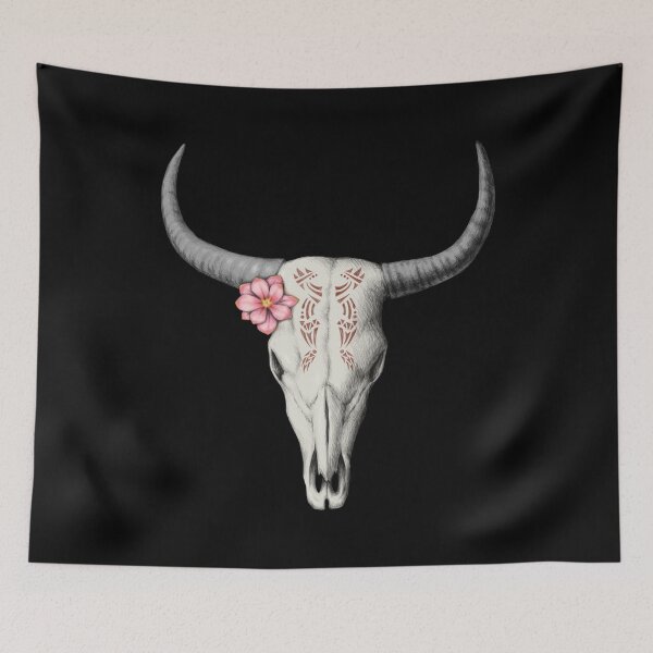 Item preview, Bull Skull designed and sold by MMMSdesigns.